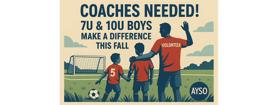 Coaches Needed!