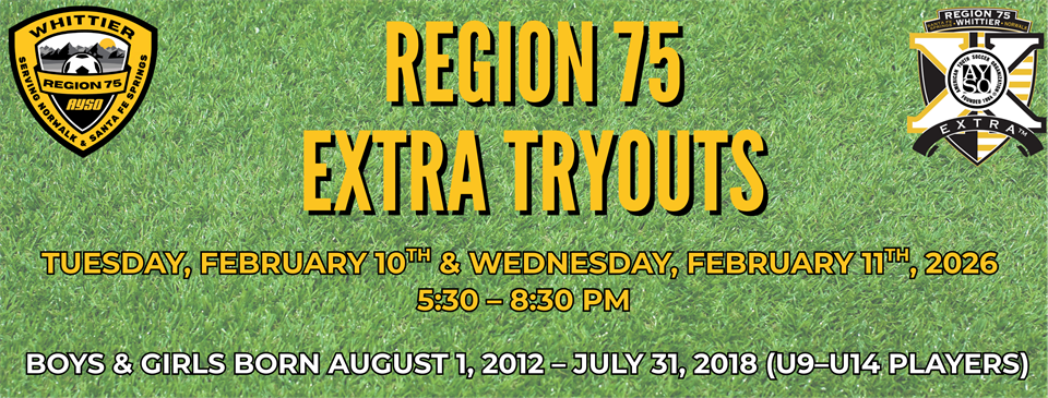 Extra Tryouts (Click Flyer)